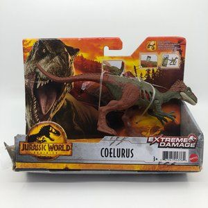 Jurassic World Dominion Extreme Damage Coelurus Exclusive Action Figure